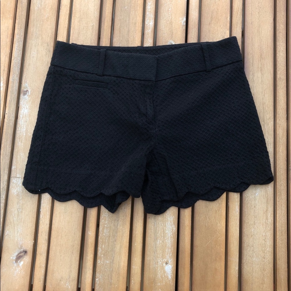 Black shorts from Loft
